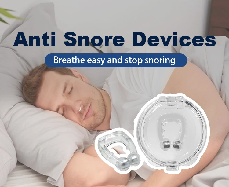Comfortable Wearing Anti-snore Nasal Clips anti Snoring device for deep sleep
