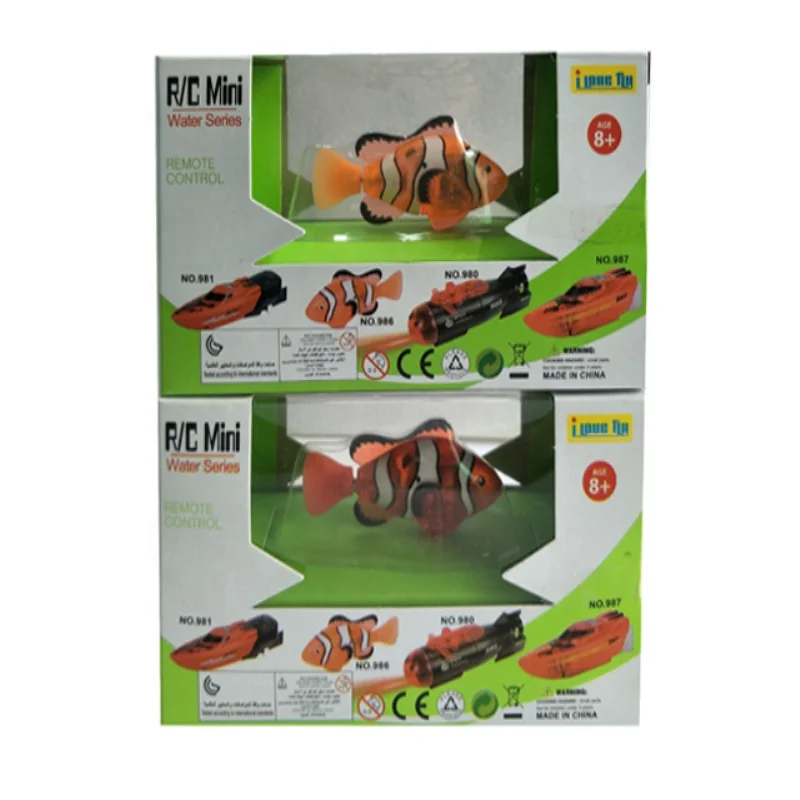 IQOEM Small Remote control fish remote control boat boy children submarine toy remote control miniature submarine