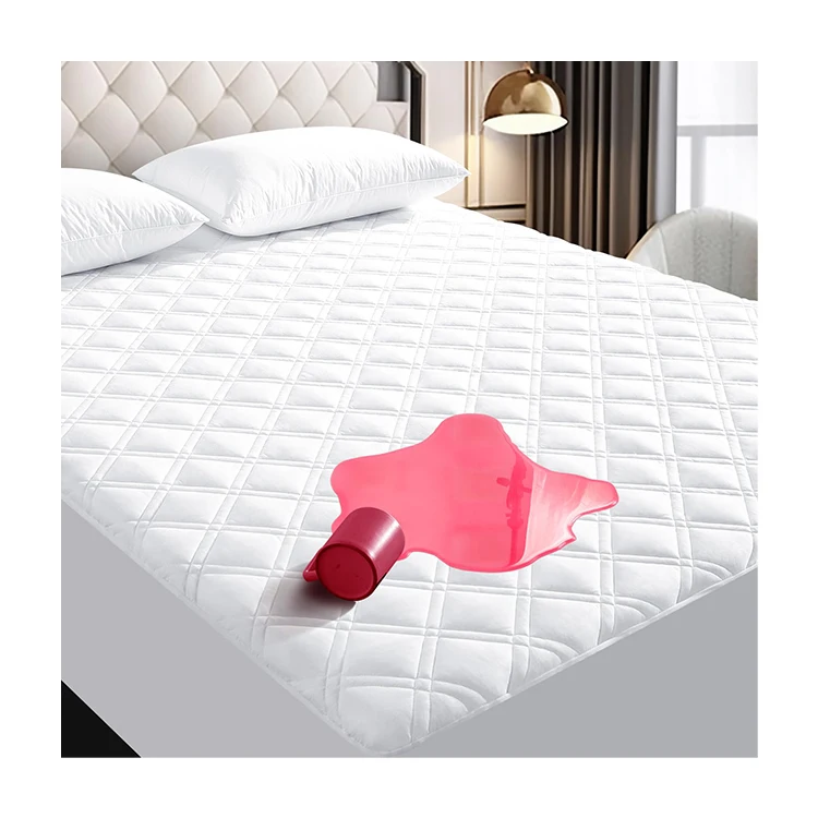 YK Hypoallergenic Waterproof 100% Polyester Bed Sheet Crib Mattress Protector