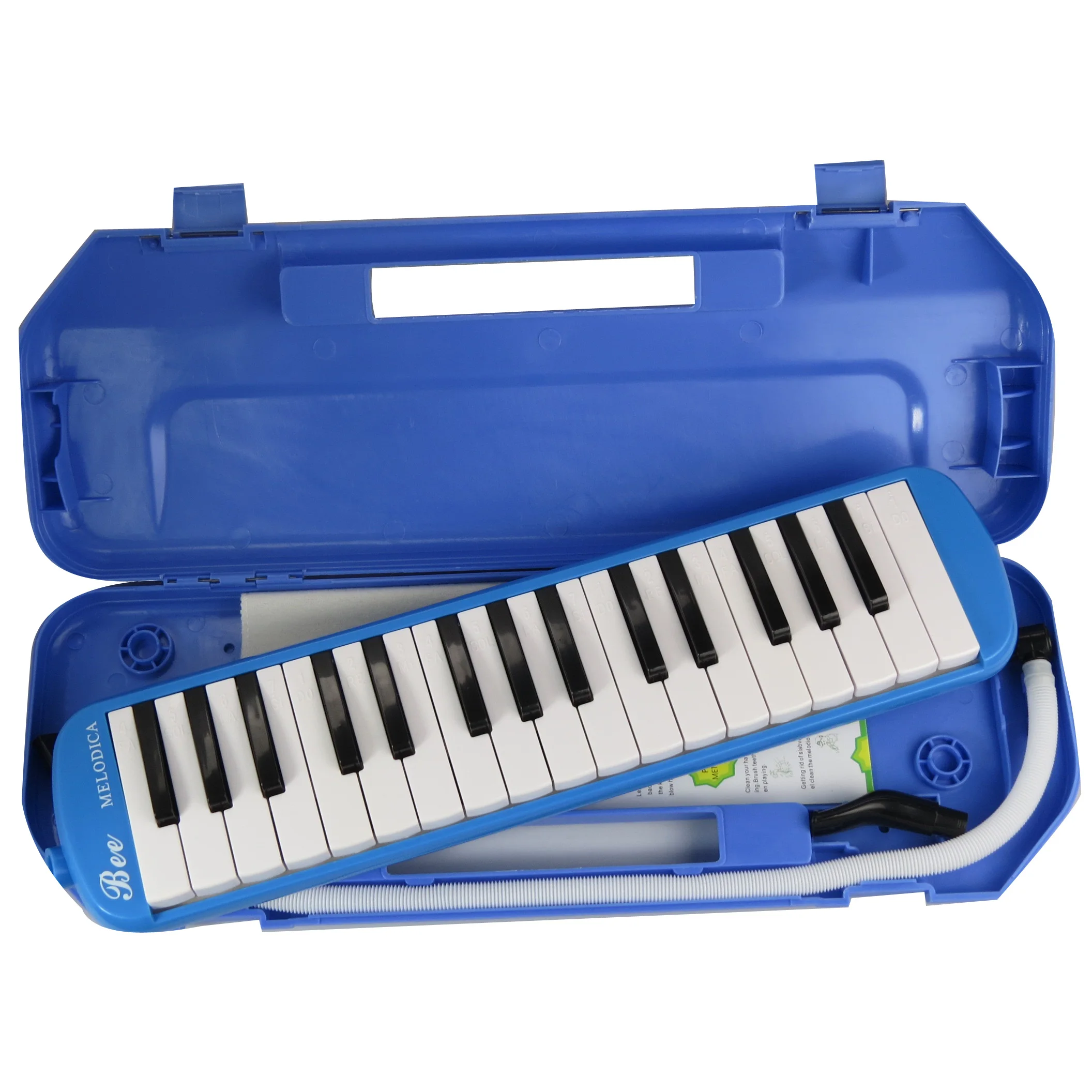 Wholesale 32K school study melodion professional 32key  melodica with extra blowing pipe gift