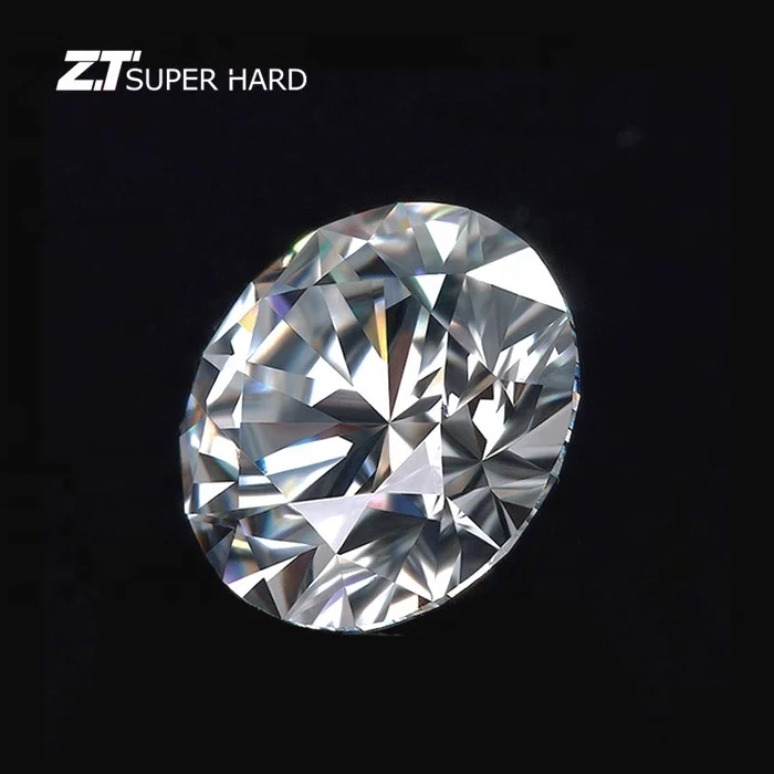 Polished lab created diamond natural loose white round diamonds
