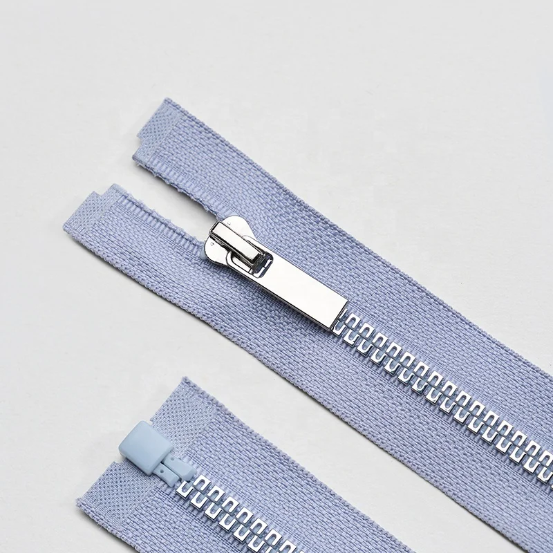 YAB High Quality 5# Nylon Closed End 5# Resin U-shaped Teeth Korean Version Waterproof Invisible Zip Factory Resin Zipper