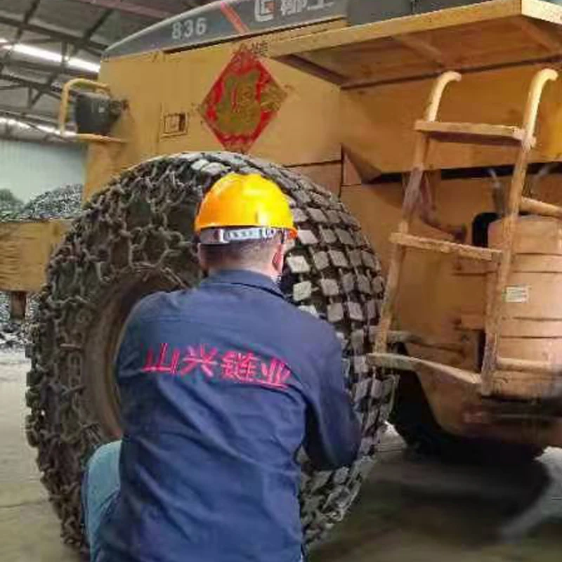 China Shanxing ODM OEM Log Skidder Tire Protection Chains