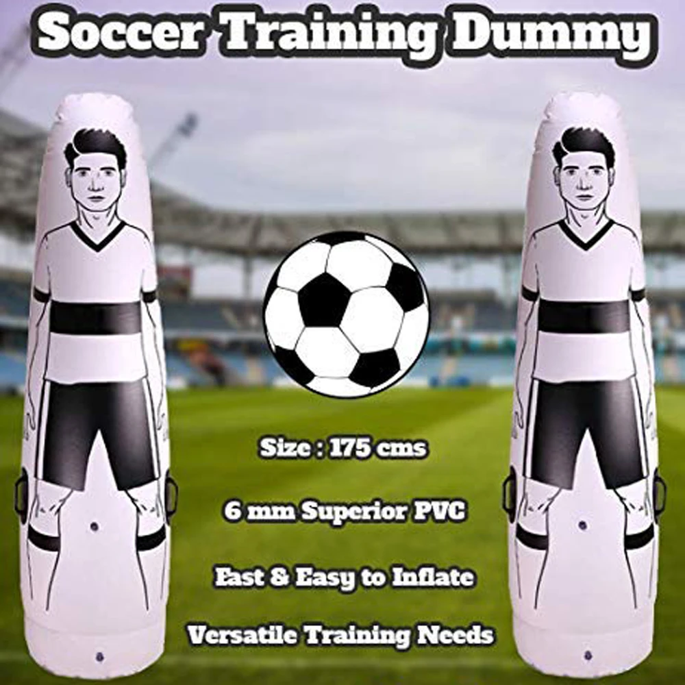 Soccer Inflatable Dummy Goalkeeper Defender Training Football Practice Tumbler Mannequin Shield soccer Dummies