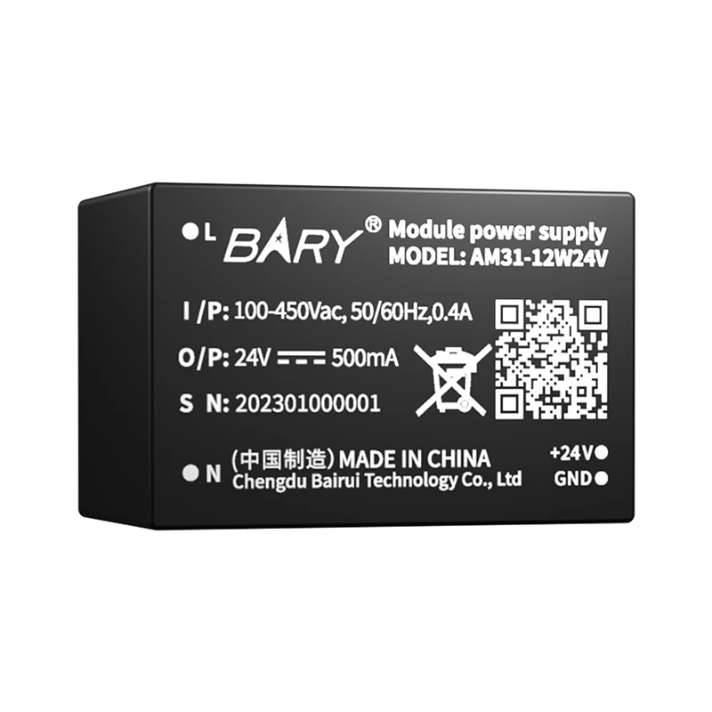 COJXU OEM/ODM Industrial Small Size 5v AM31-12W24V Switch Power Supply Module 110 Volt To 12 Volt Ac To Dc Converter