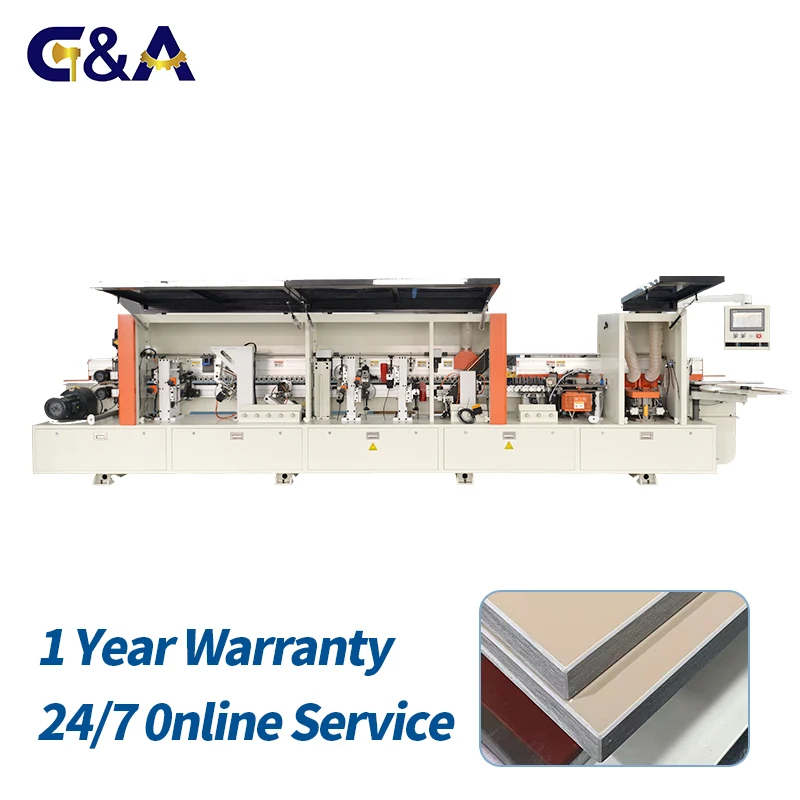 GA 661MR China Factory Auto Board Edge Bander Machinery Woodworking Furniture Automatic Edge Banding Machine For Sale