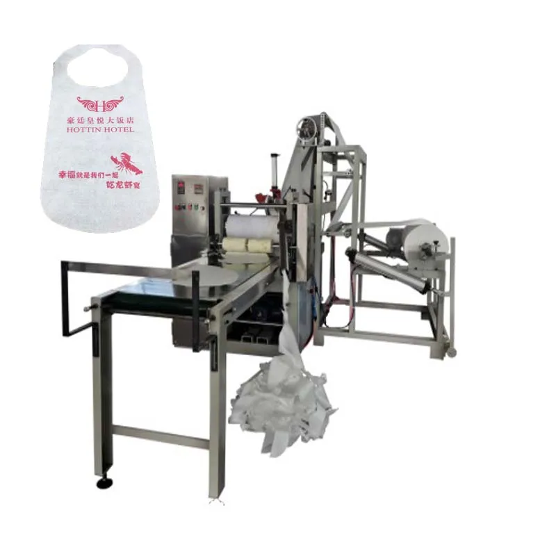 Automatic paper product making machinery dental bib towel machine