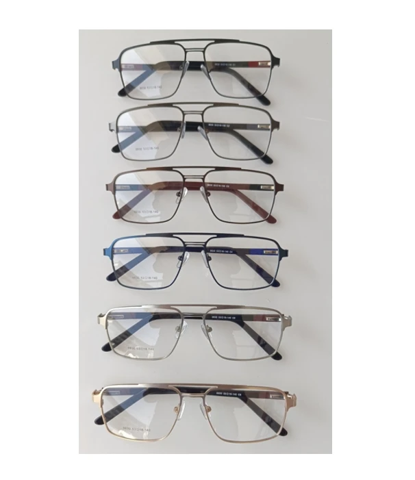 Eyeglasses Factory Inventory Clearance Men Stainless Steel Thick Frames Square Metal Glasses