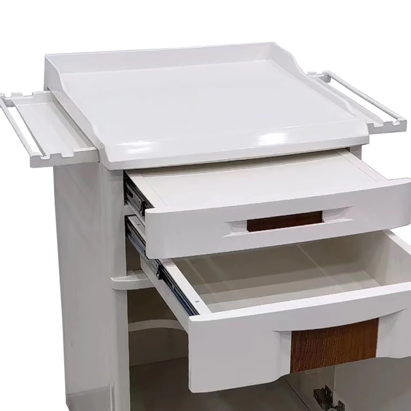 MN-BL006 медицинский шкаф мобильного типа больничный с 2 ящиками