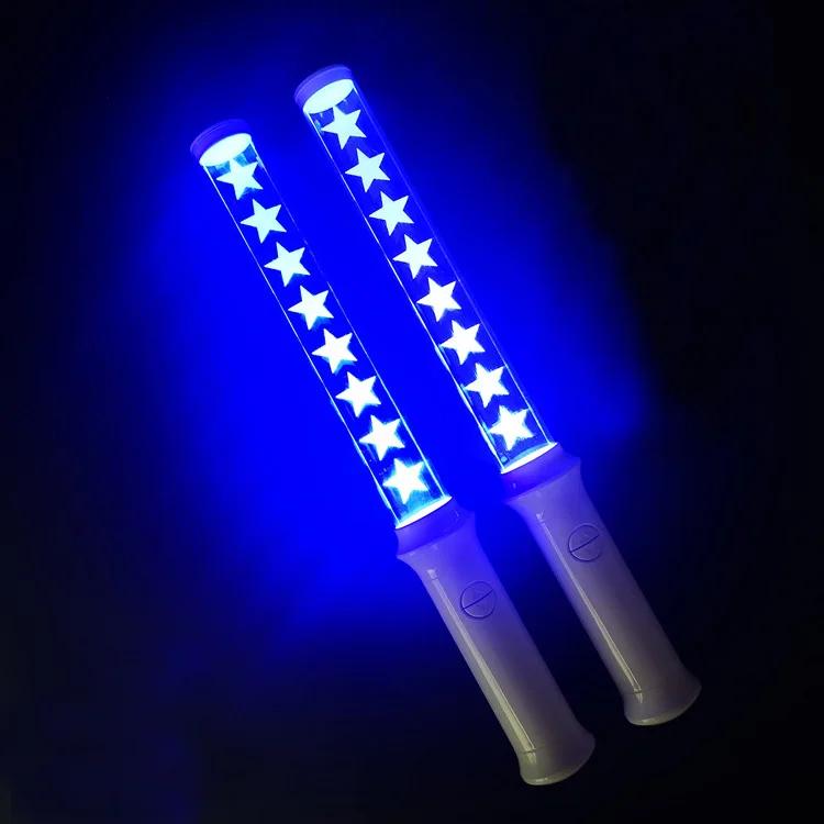 Kpop Custom Logo Brand Wireless Rfid DMX Controller Lightstick Fans Cheer Up Glow Wand LED Light Stick For Events Concert Sports