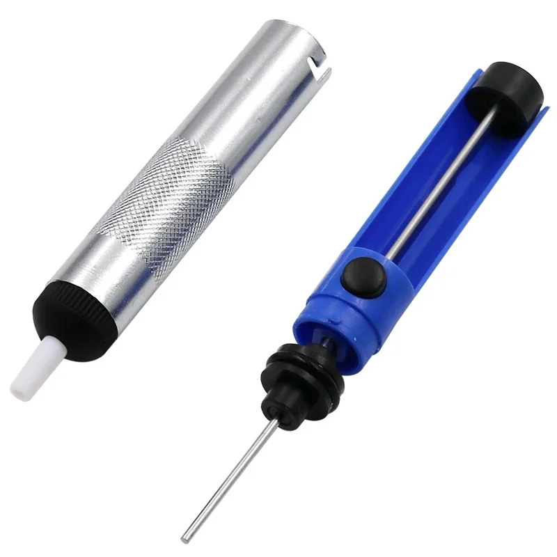Aluminum Metal Desoldering Pump Suction Tin Gun Soldering Sucker Pen Removal Vacuum Soldering Iron Desolder Hand Welding Tools