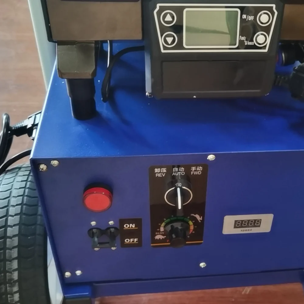 Texture Sprayer T7X with 250L Air Compressor Long Screw Pump airless paint sprayer include sprayer gun