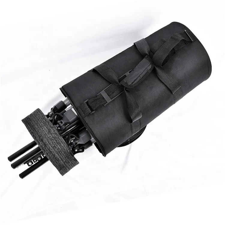 dimmer studio light 6 tubes bicolor 3200-5600K fill light 60W LCD display battery supply camera lighting equipment for shooting