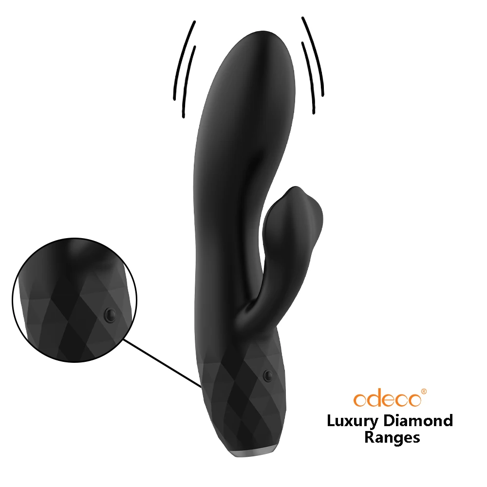 Odeco G Spot вибратор OEM ODM кролик клитор стимулирующие секс-игрушки двойная голова для женщин