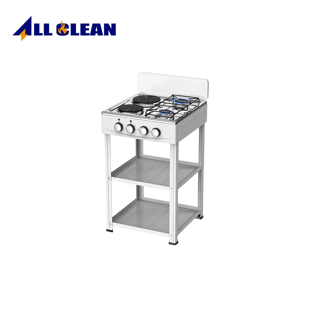 Premium Free-Standing 5-Burner Gas Cooktop Best Value Cast Iron Kitchen Cooking Stove with LPG Gas Enamel Burner Cap