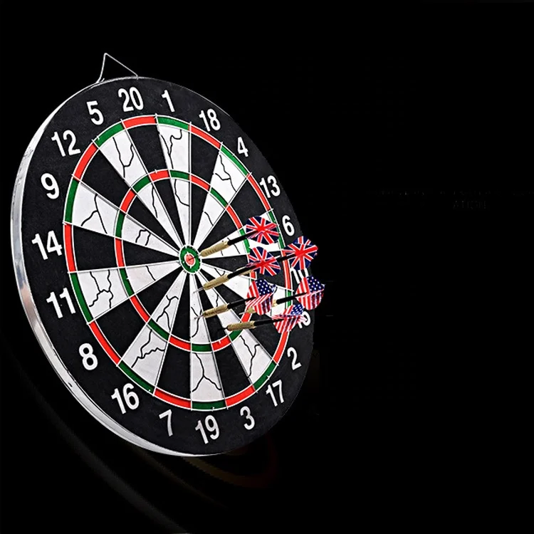 Manufacturer custom club sports game sisal bristle blade round dart board