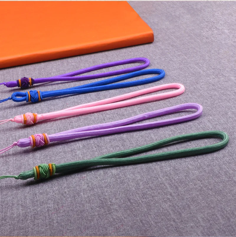 Wholesale Nylon lanyard play handles mobile phone lanyard