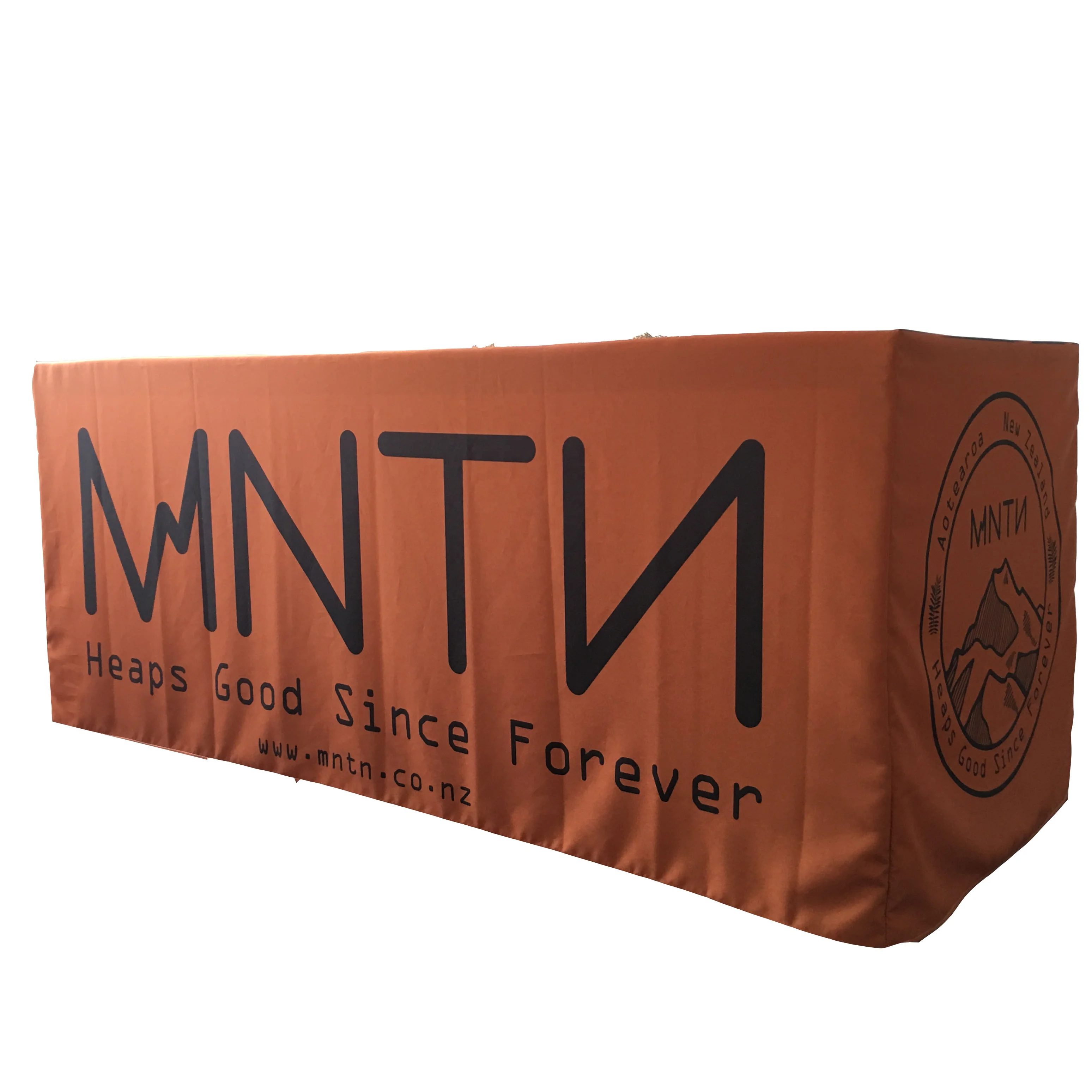 Trade Show Fabric Printed Table Cloth Advertising Customized Table Cover With Your Logo