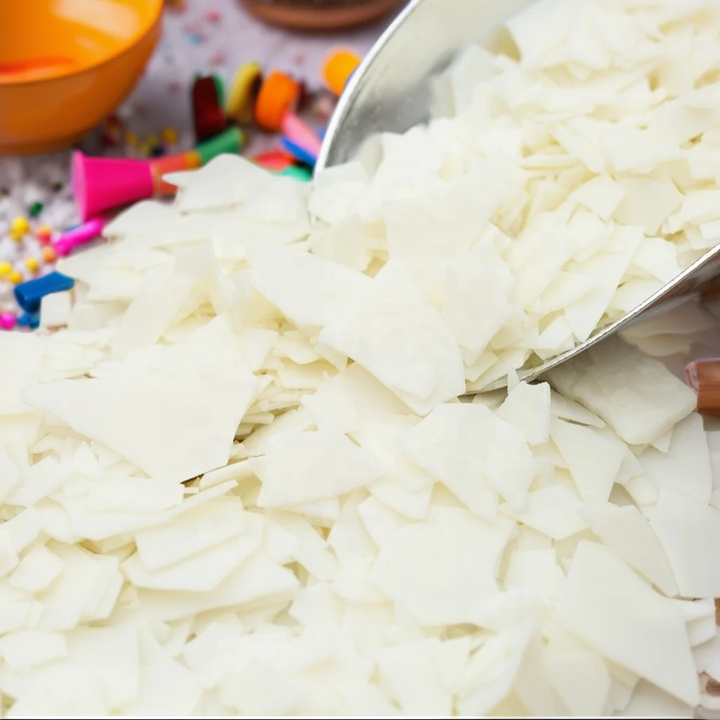 Wholesale 100% Organic Soy Wax  100% Pure Natural Materials Smokeless Soy Wax Flakes 464 for Scented Candle Making