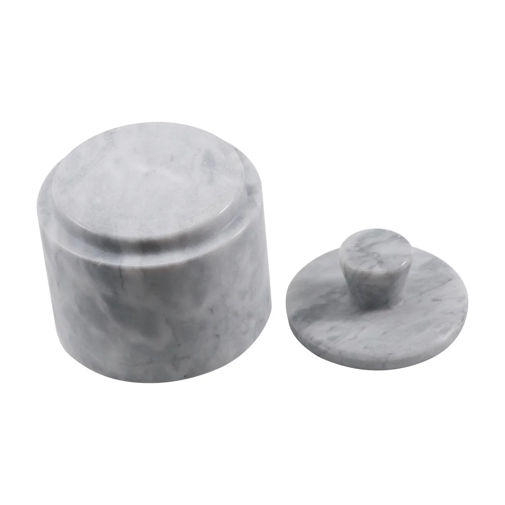 Factory White Marble salt cellar 3.5 inch