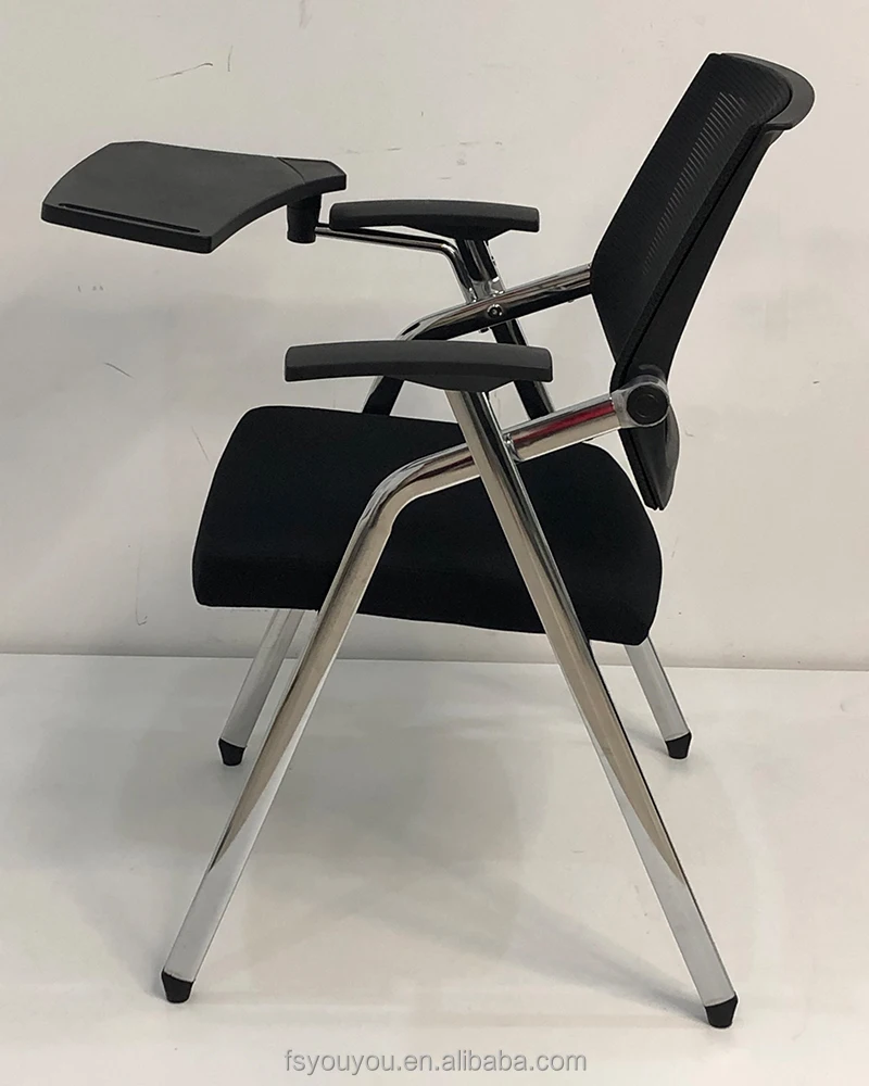 Writing Pad Foldable Training Room Chair