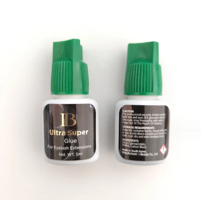 Fast dry strong individual private label adhesive lash glue eyelash extensions glue IB ibeauty Ultra Super Glue
