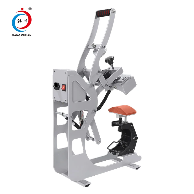 Semi-automatic Top Quality Magnet Closing Cap Ironing Heat Transfer Press Machine