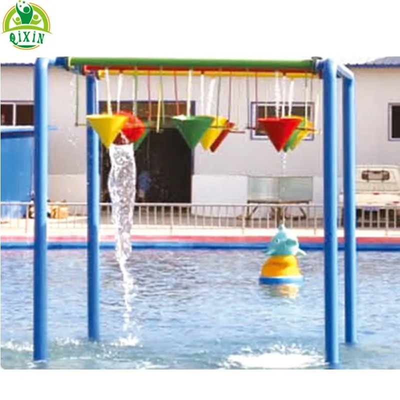 QIXIN Professional Design Splash Pad Spray Water Park Equipment