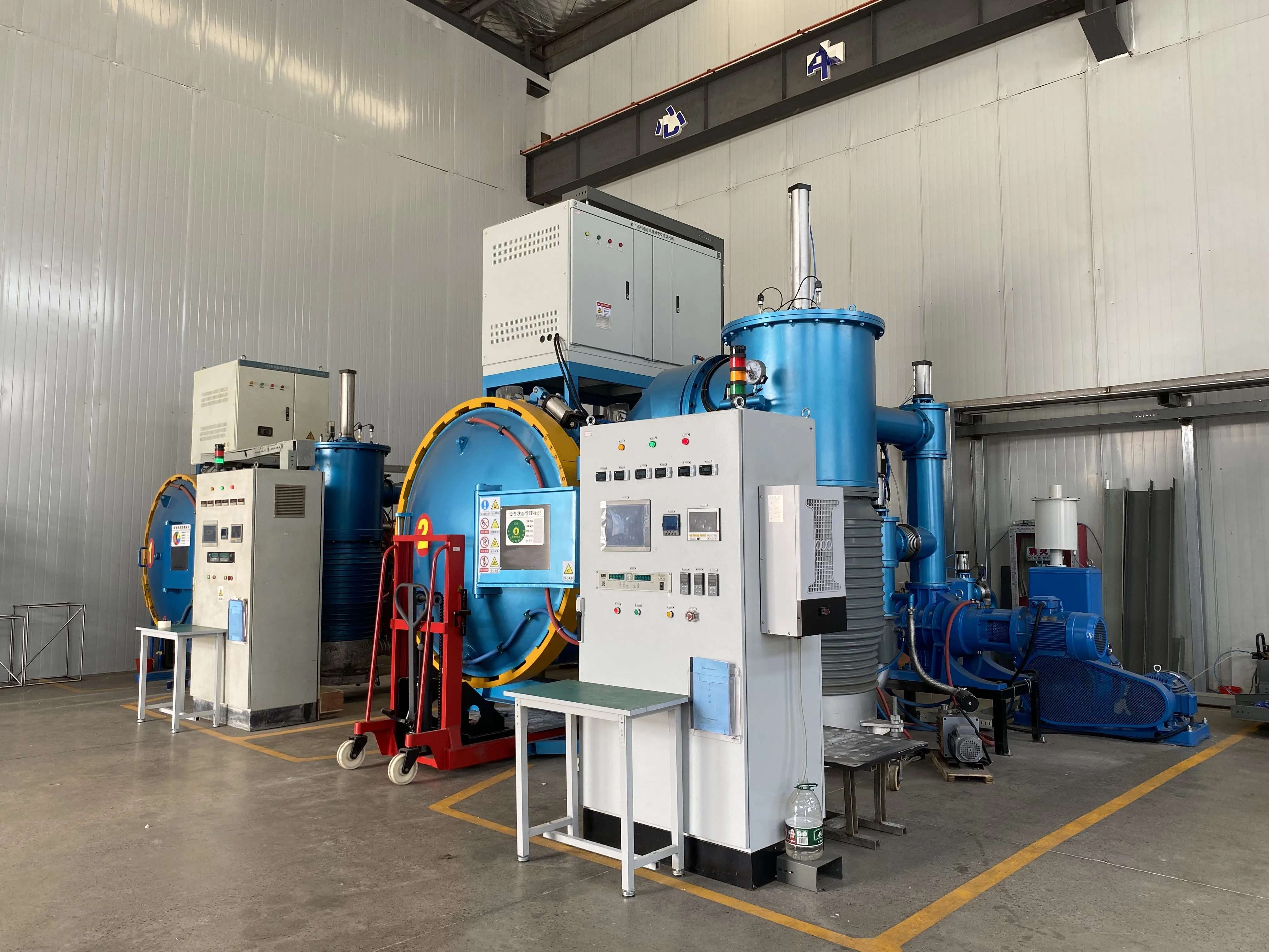 Titanium Alloy Copper-Based Vacuum High Temperature Brazing Heat Treatment Furnace For Steel Non-Ferrous Metal Materials Brazing