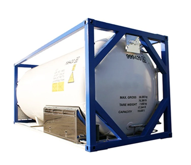 Best Quality ISO 20FT/40FT T75 Cryogenic Tank Container For Sale
