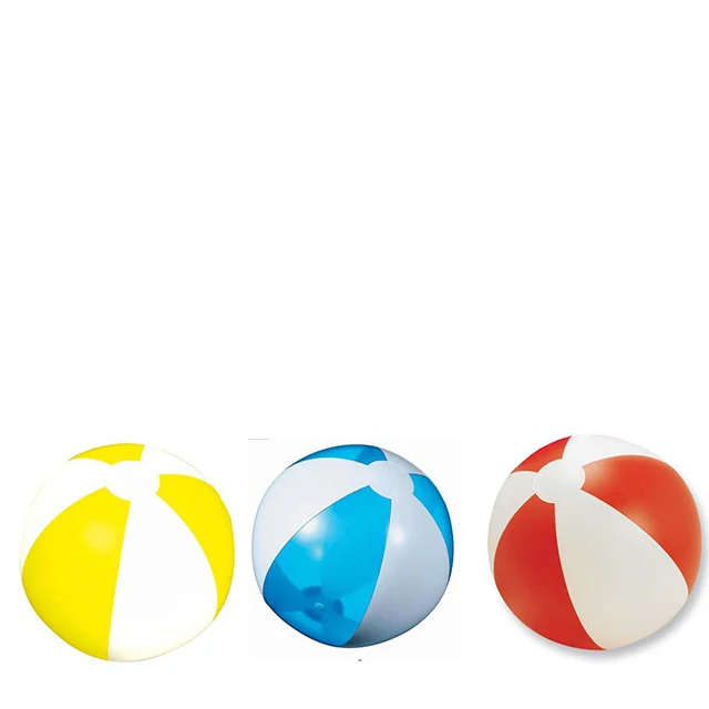 
10 inch colorful beach ball 