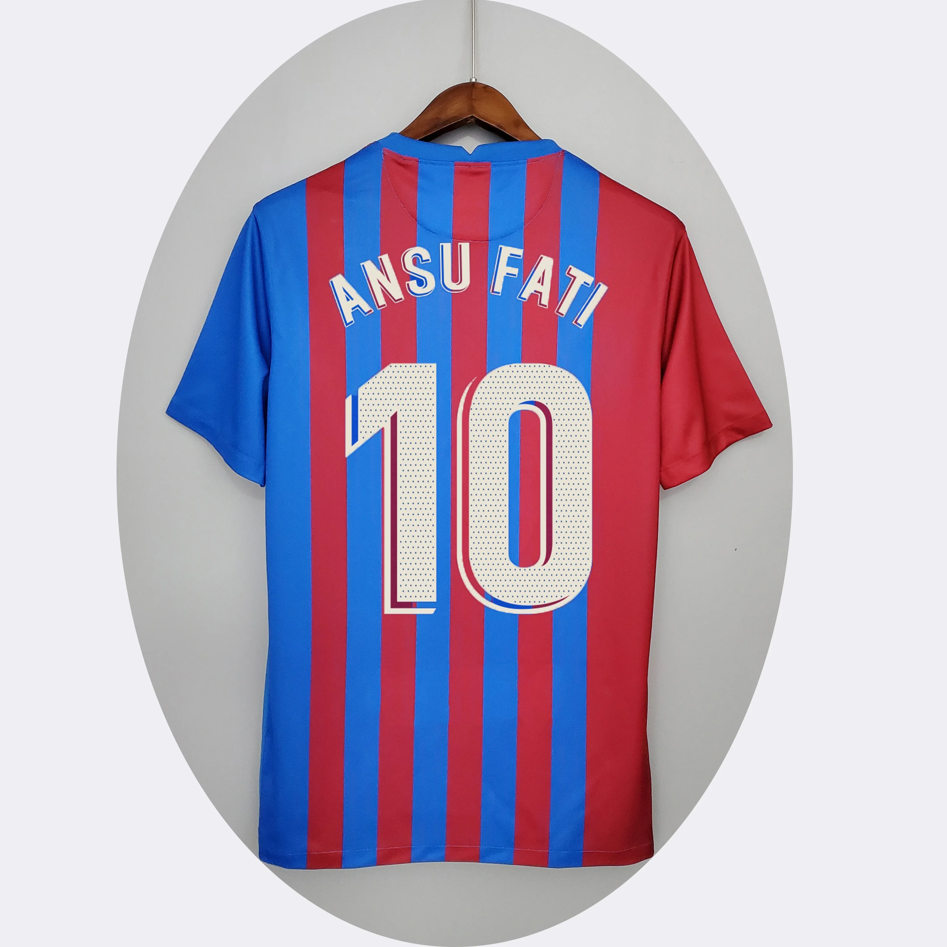 2022 new Fan version of jersey ANSU FATI soccer wear Messi 10# football jersey soccer club uniform home football uniforms