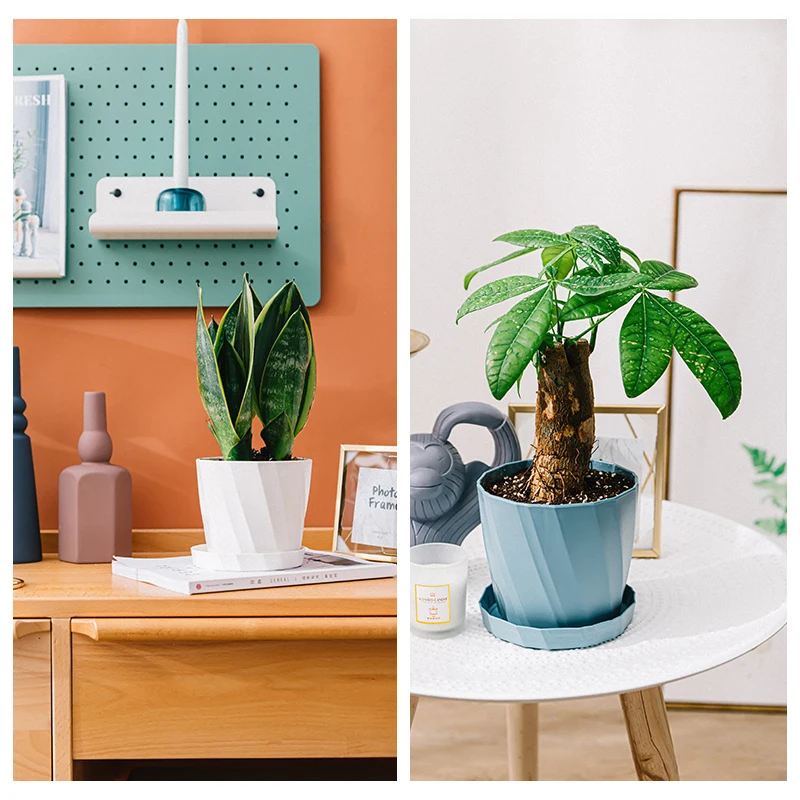 Wholesale Flower Pots Balcony Flower Pot Plant Stand Flower Pot jardineras y macetas