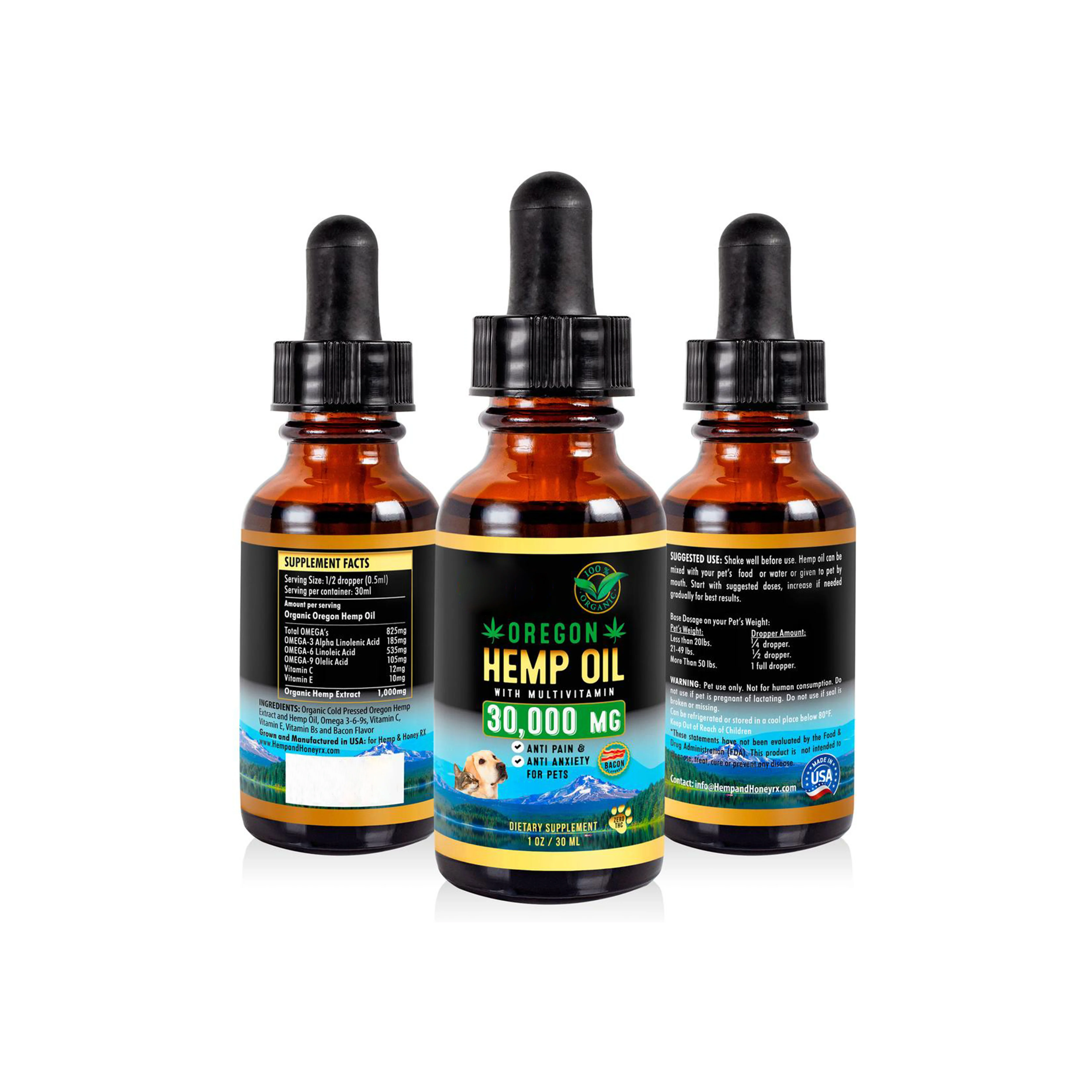 Custom Plant Extracts dog hemp oil for dog treats