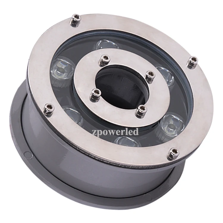 Project Red Green Blue RGB+ 4 Wires Color Change 6W 9W 12W 18W LED Water Fountain Jet Lights