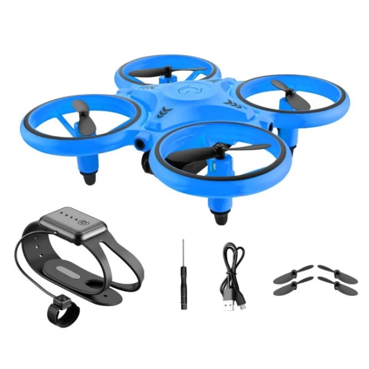 LED Lighting Show Hand Sensor RC Quadcopter Drone with Foldable