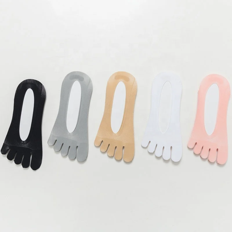 low cut Toe Socks 5 Fingers No Show Mesh super thin Five Fingers Socks