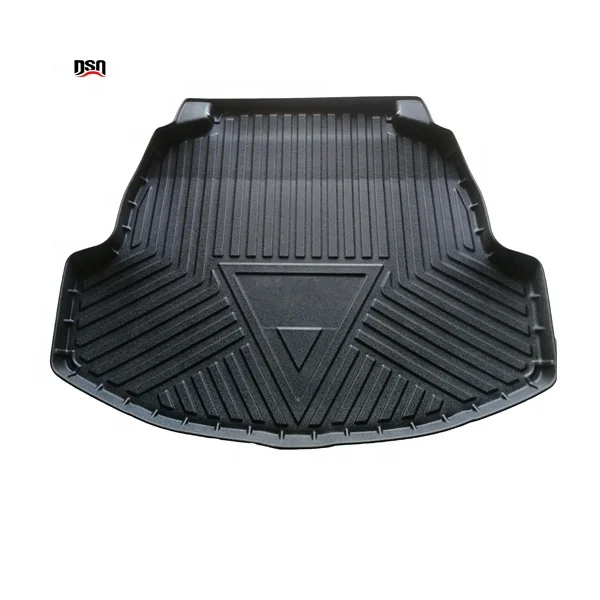 Custom All Weather 3D Rear Cargo Liner Car Trunk Mat Use For Toyota Corolla 2019-2021