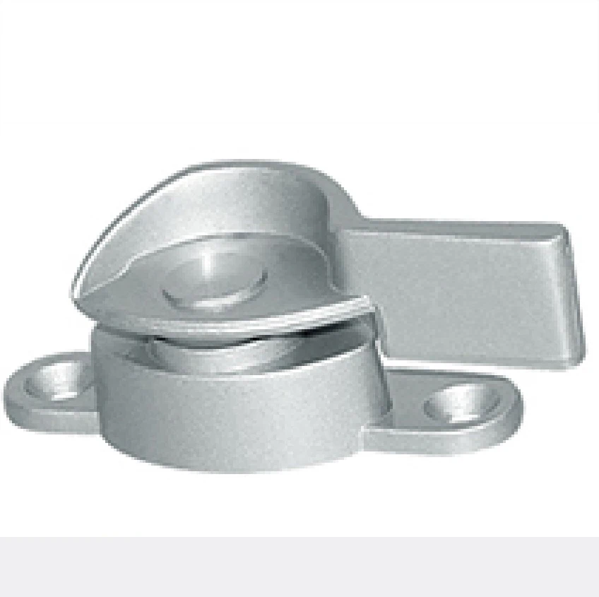 High Quality Modern Crescent Design Safety Window Lock for Building 	Zinc alloy and Plastic for Apartment Windows and Doors