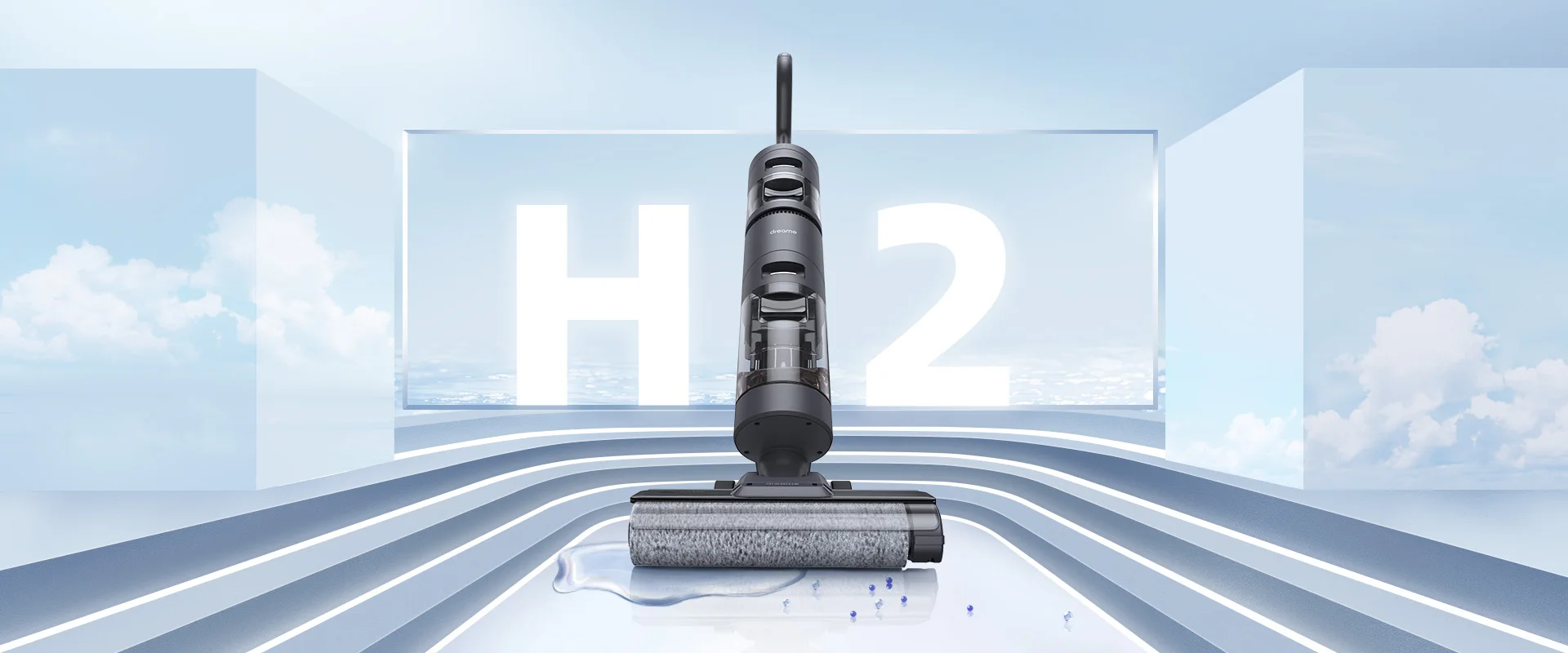 Dreame H12 Wet & Dry Vacuum Cleaners Vertical Upright Floor Washing Mopping Handheld device for Home