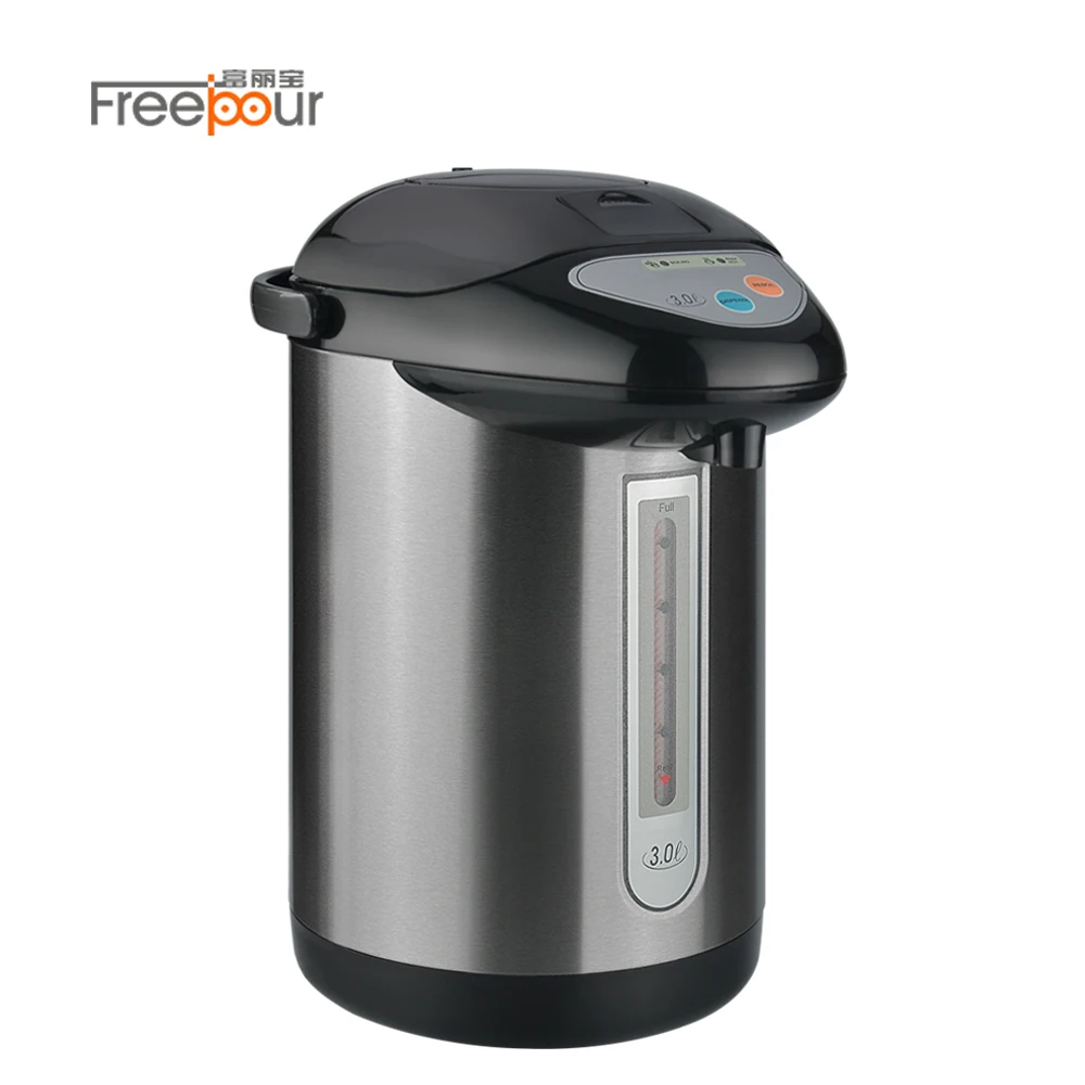 
High Quality Black Electric Hot Water Air Pots Auto Keep Warm Kettle Electric Thermo Pot 