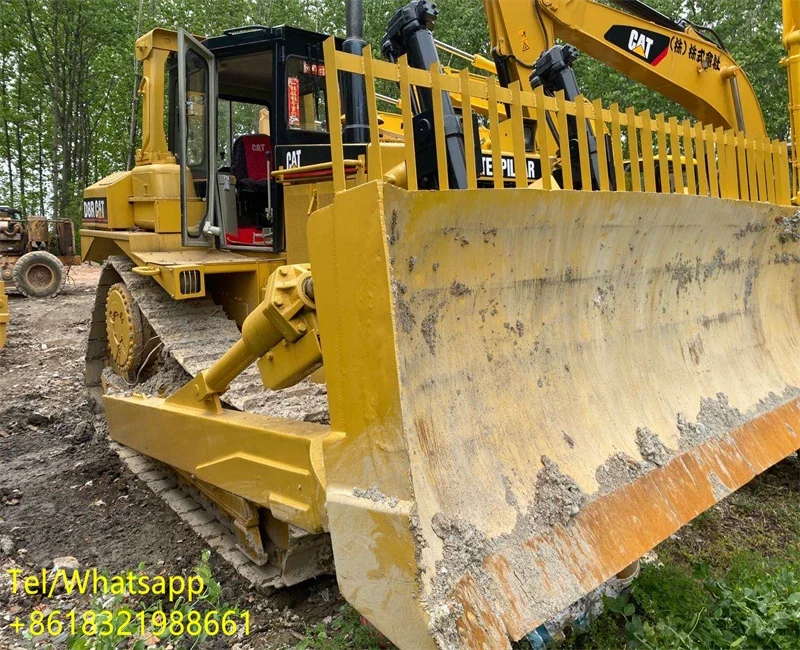 D8R Used CAT Caterpillar Bulldozer Caterpillar used dozer d8r tractor bulldozers with good engine