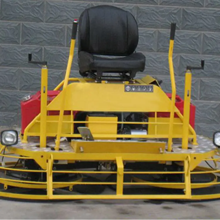 Gasoline Trowel Machine Driving Type Floor Large Area Concrete Smooth Finishing Machine Ride On Power Trowel