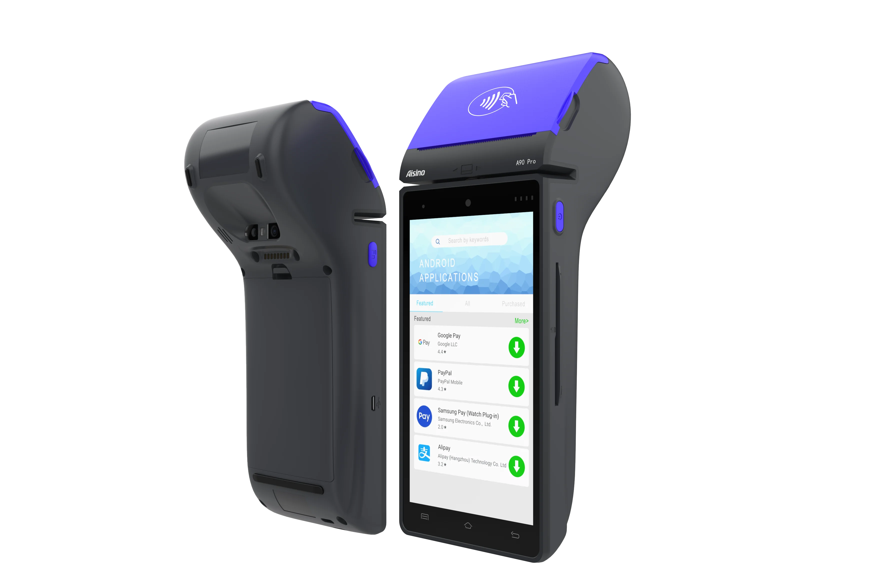 Handheld Hardware Android Printer POS Cashless Payment Terminal