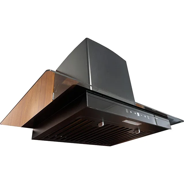 600mm Home Appliance Range Hood Copper motor Baffle filter under canbint Cooker Hood Slim kitchen extractor hood