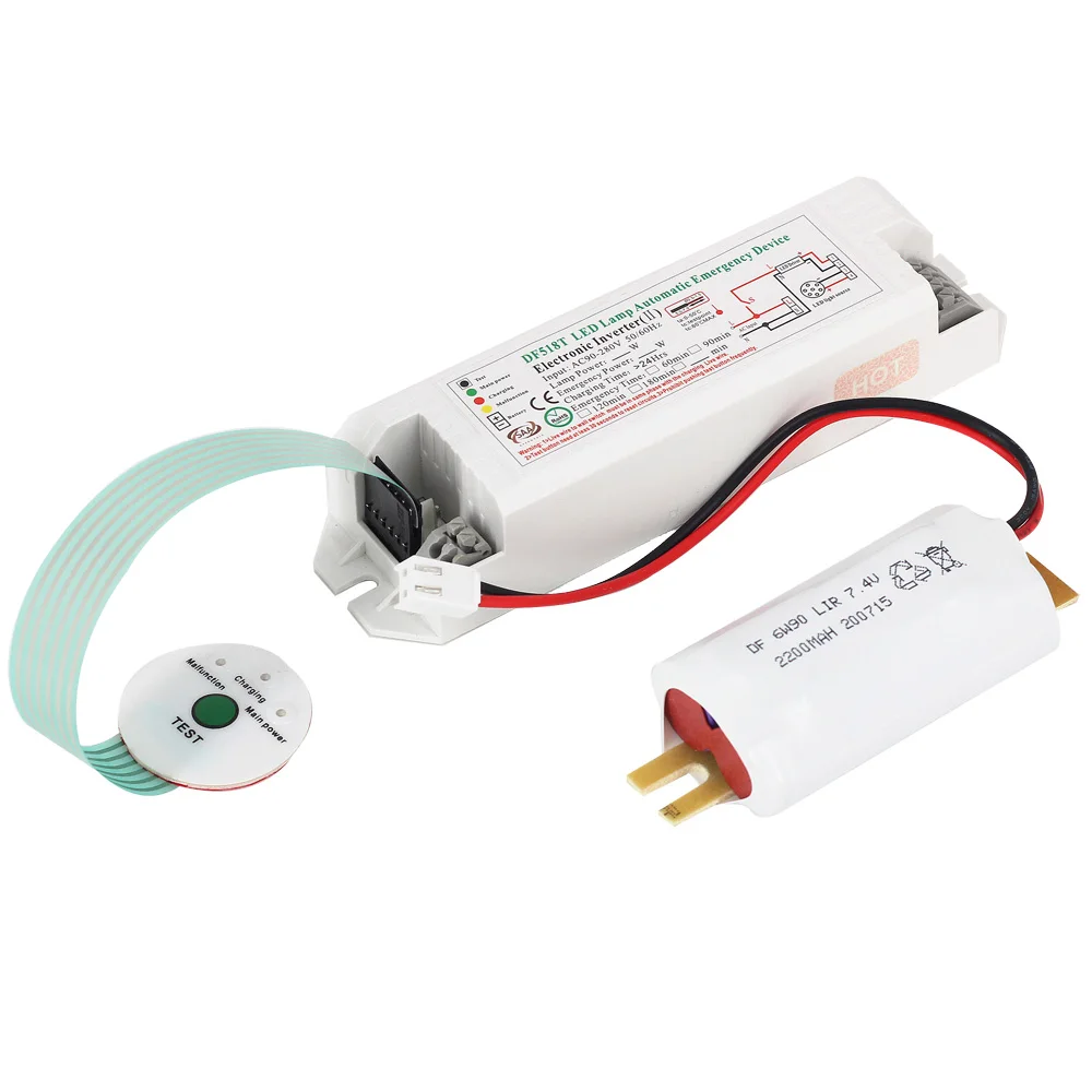 Заводская поставка сертифицированный SAA светодиодный аварийный источник питания драйвер