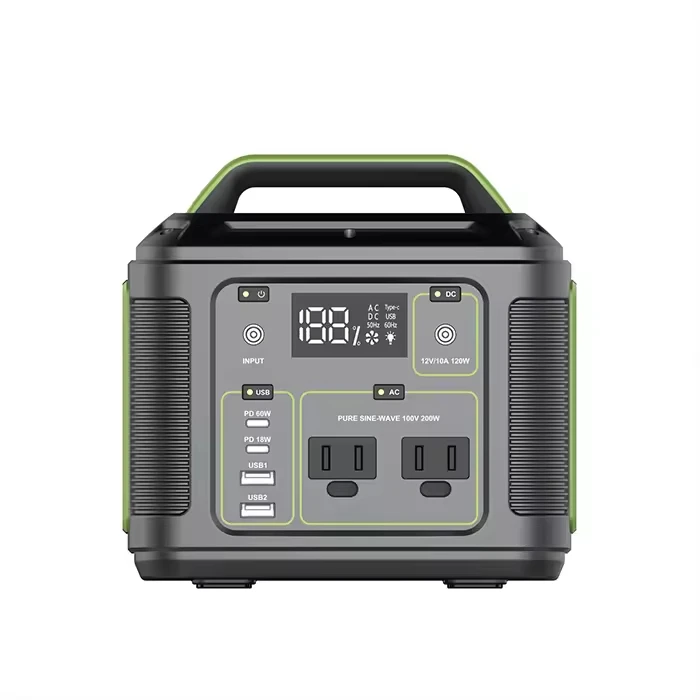 Fast Charging AC DC 200W Mobile Power Supply Home Use Emergency Solar Generator 220v UPS Portable Power Station