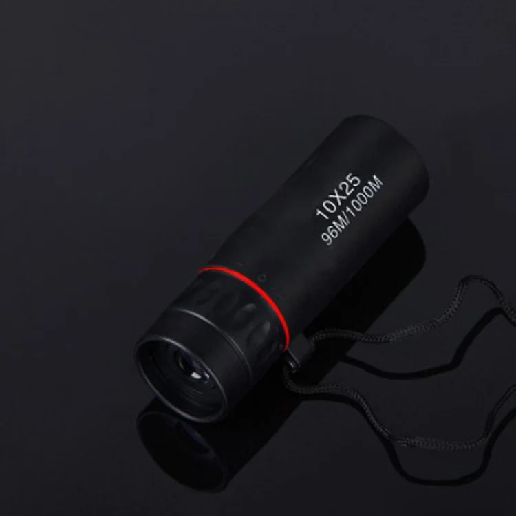10X25 Pocket Scope High Definition Ultra Light Pocket Scope Includes Monocular Telescope