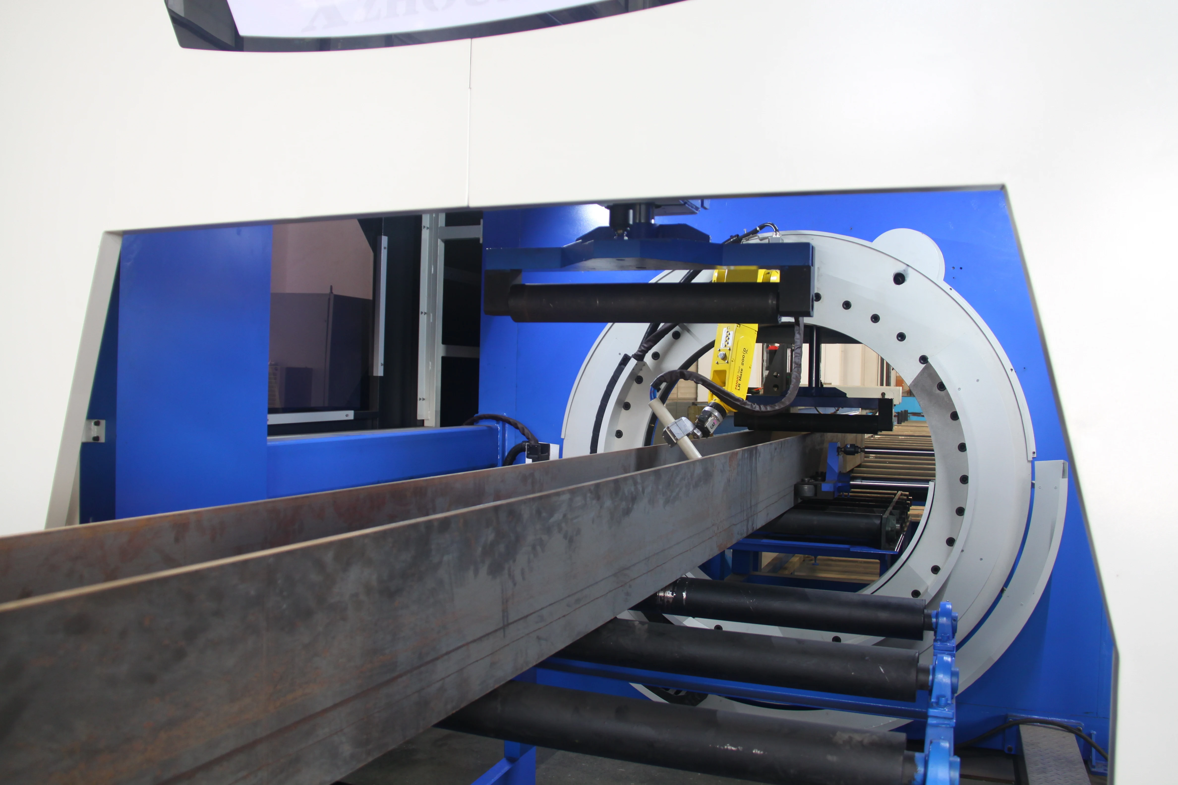  CNC плазменная труба угловой стальной профиль резак H-образный режущий