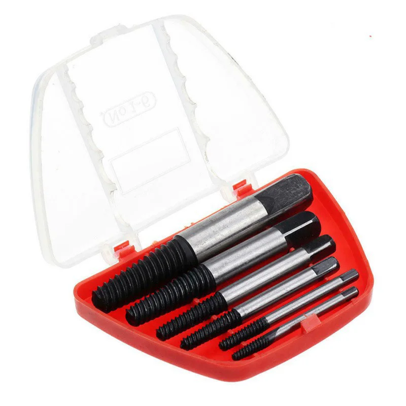 Spiral Screw Extractor Thread Extractor Water Pipe Thread Repair Tools Screw Extractor for Spiral Screws